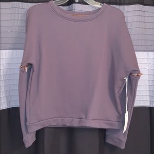 Dark purple sweatshirt